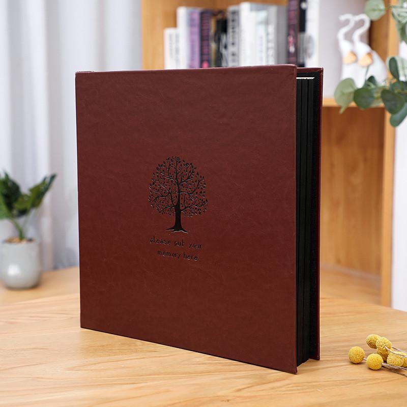 diy相册本纪念册粘贴式插页覆膜家庭手工自粘大容量相册影集相簿