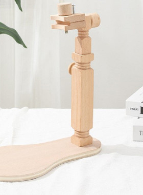 木制箍十字绣绣架圆形台式刺绣架可调式旋转diy刺绣绣花便携式