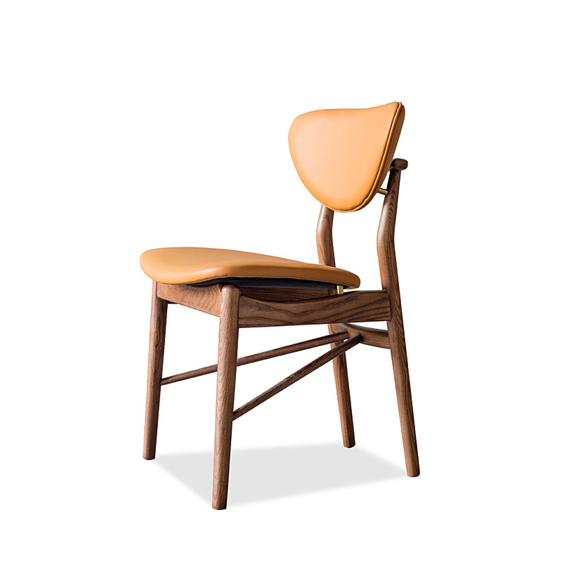 规chair/北欧实木餐椅咖啡厅洽谈椅休闲设计师家用108 素高端新款