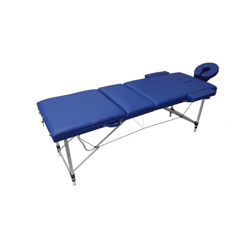 厂家折叠按摩床三折折叠按摩床推拿床便携式家用货源家用推拿床