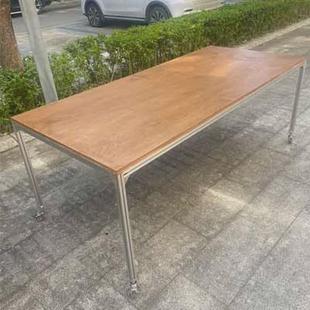 小户型中古可移动书房书桌现代简约工作台家用北欧办公桌子梳妆台