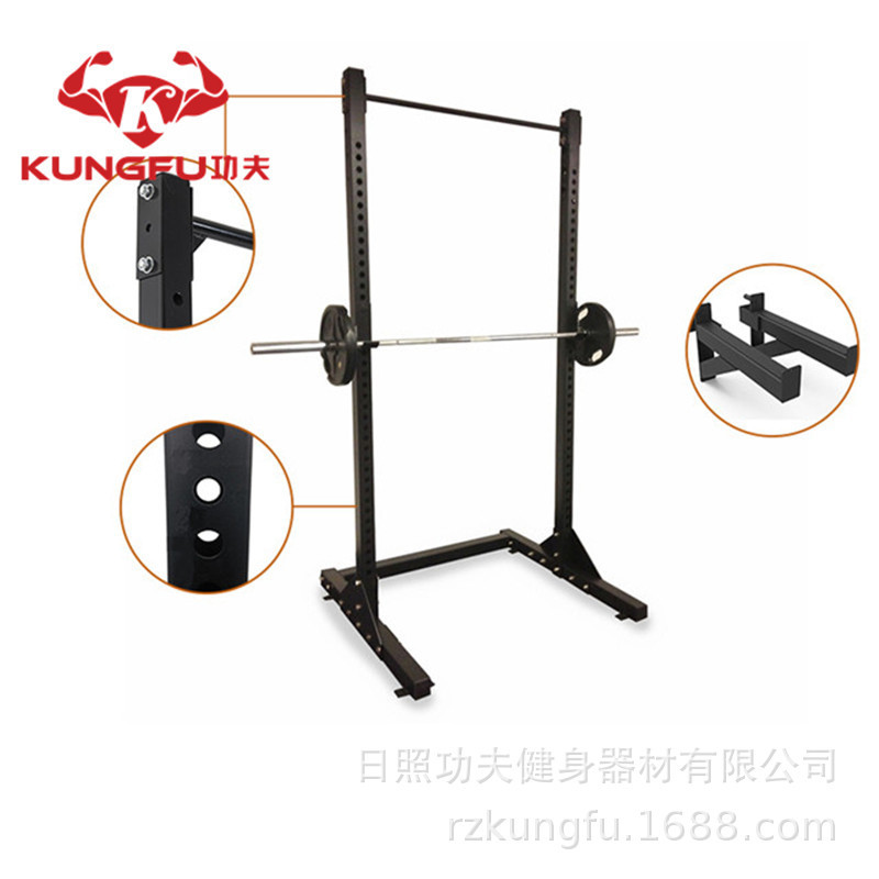工厂健身器材可调节力量训练家用多功能深蹲架架综合训练卧推架