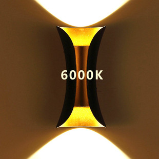 户外防水壁灯室内双头灯酒店走廊灯卧室床头上下照壁灯小蛮腰led