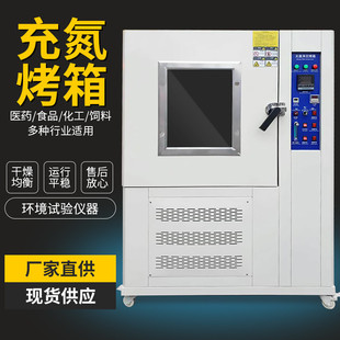 充氮真空烤箱小型电热鼓风干燥箱工业烤箱烘箱0008