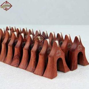 焦韵古筝码 古筝雁柱全套21只古筝乐器配件巴花木 三角牛骨A琴码