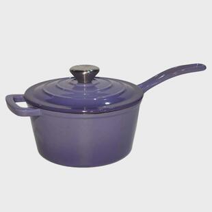 锅19厘米铸铁珐琅锅奶锅搪瓷锅多功能热奶锅宝宝辅食锅酱汁加厚