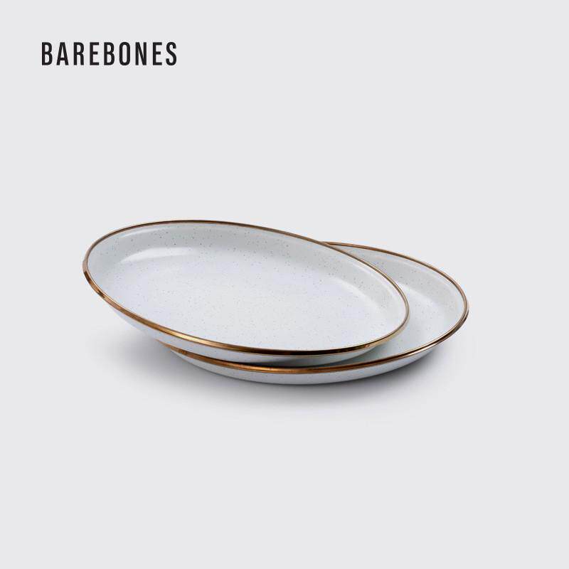 barebones北邦餐具套装西餐盘简约金边欧式碗杯子组合户外野餐碗