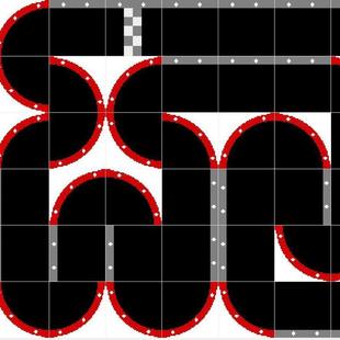 3x4米轨道EVA材质1 力维工厂可自由组装 43四驱车跑道遥控车赛道