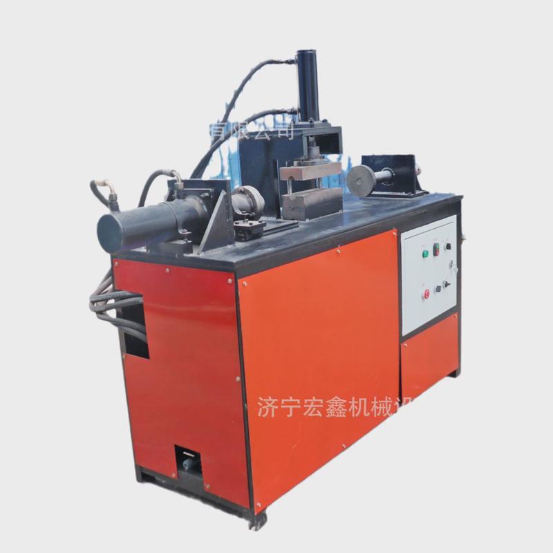 卧式液压缩管机3kw方管不锈钢管缩口机多功能型钢管圆管扩管机