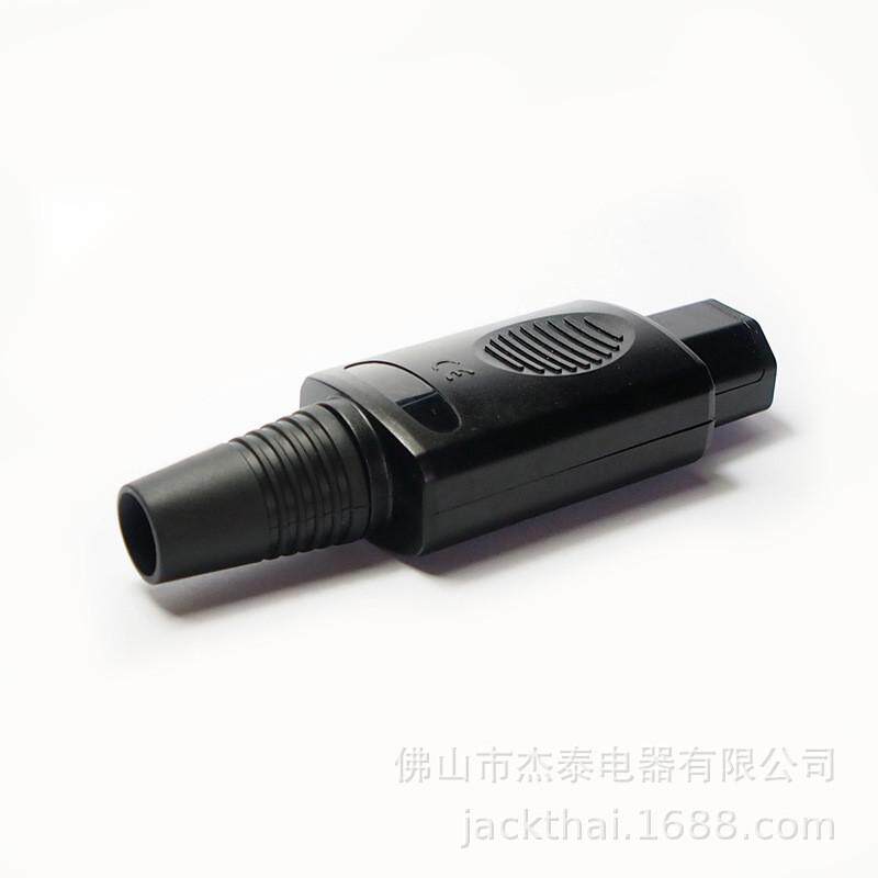 iec320c13r尾插連接器高級音響設備電源母頭功放尾插鍍鍍金銠