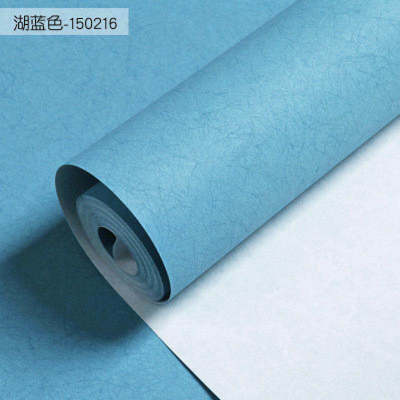 现代简约素色长纤无纺布墙纸卧室客厅蚕丝纯色纹理壁纸厂家直销