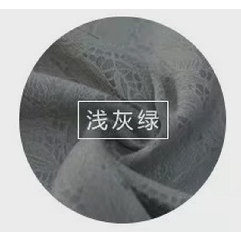 法式蕾丝窗帘卧室日系风隔热提花北欧棉麻奶油色叶子遮光窗帘飘窗