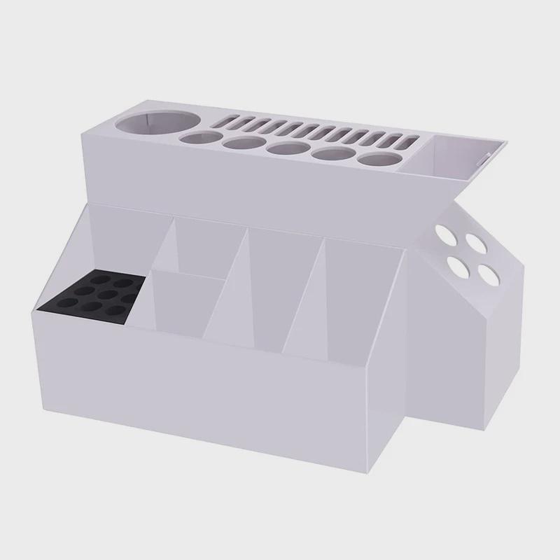 发廊家用桌面收纳盒剪刀收纳盒子架收纳盒家用用品美发收纳