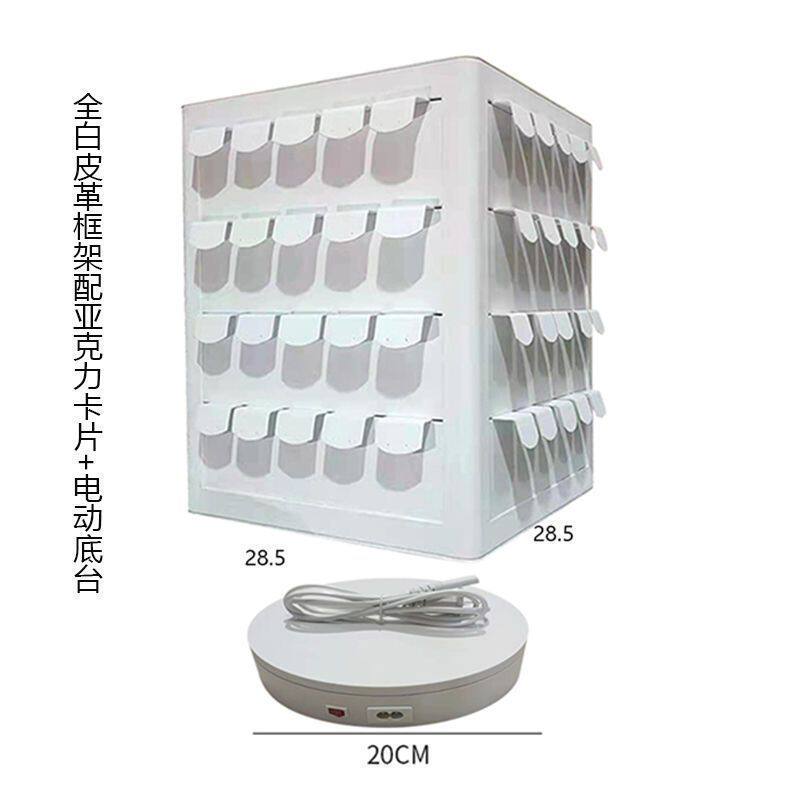 耳环旋转展示架手动转台耳饰收纳珠宝首饰珠宝道具旋转展示台