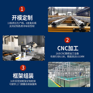 热销厂家铝合金4590铝型材实验室吊顶批发洁净房专用铝材4590铝型