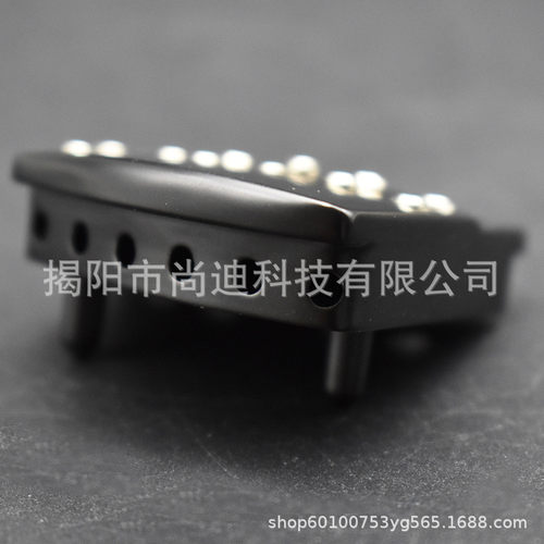 无头电吉他配件黑6弦琴桥固定弦锁螺母套装送扳手DIY电子件