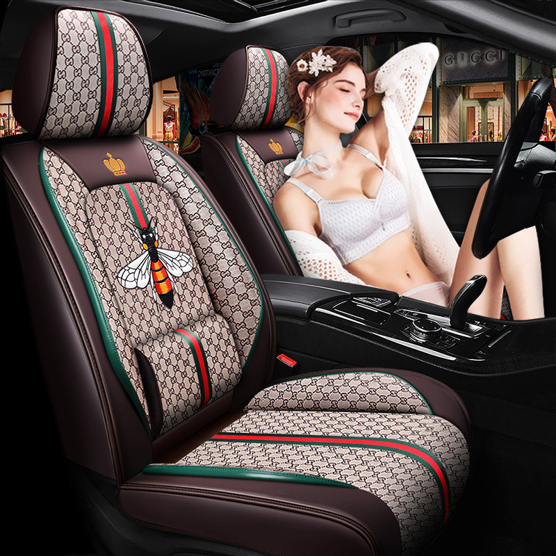 热销宝骏510/530/560/310w专用亚麻四季通用座垫坐垫套全包围汽车