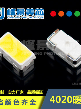 侧4020车灯发光灯珠0.2w侧发光led白光单色金线0.5w芯片侧贴灯珠