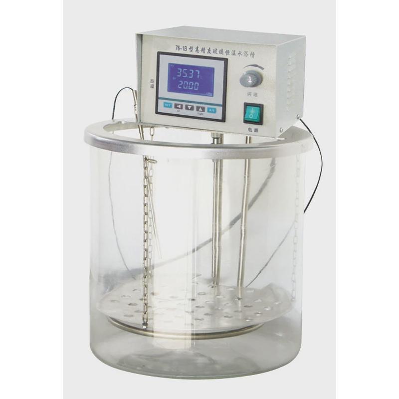 76-1a76-1b槽数显玻璃恒温水浴高精度数显玻璃水浴乌氏粘度计