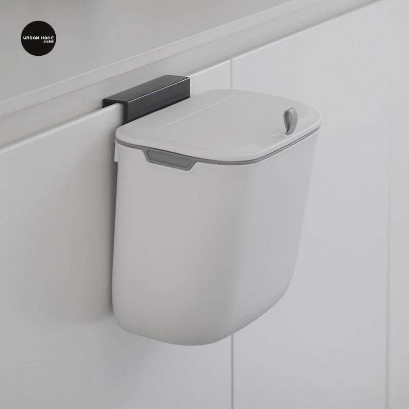 尤本居厨房厨余垃圾桶壁挂式用卫生间厕所有盖大容量收纳桶篓,家庭/个人清洁工具,垃圾桶,淘宝优惠券,粉丝福利购,淘宝优惠卷