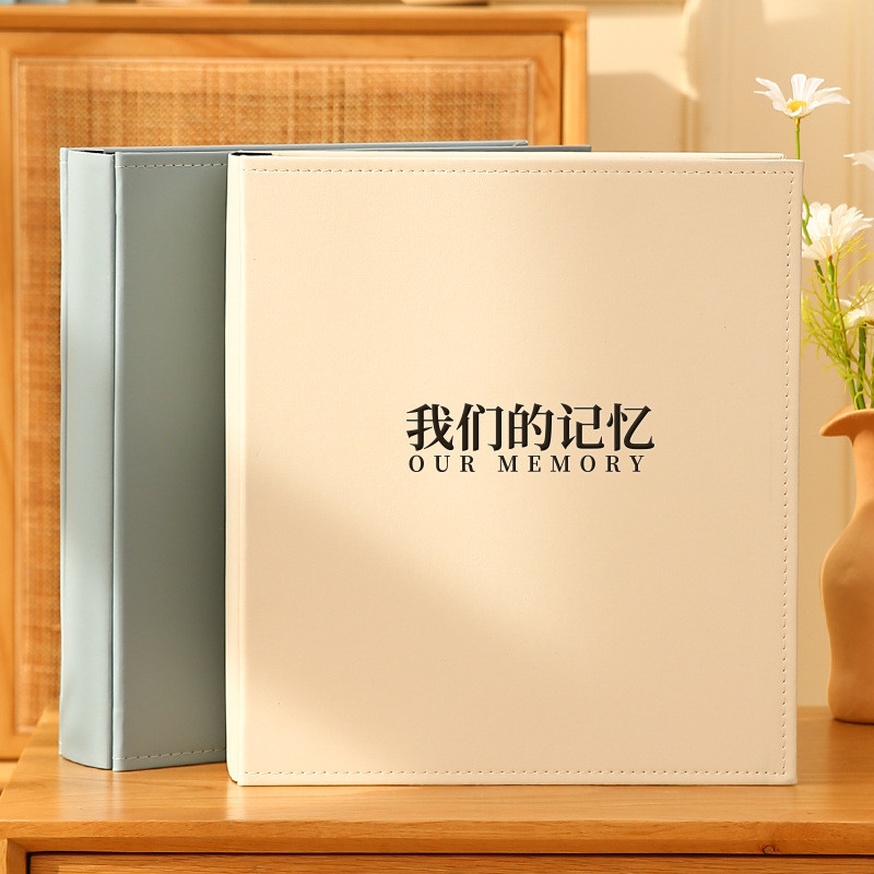 相册本大容量家庭影集5寸6寸1000张照相簿收纳情侣纪念册插页式片