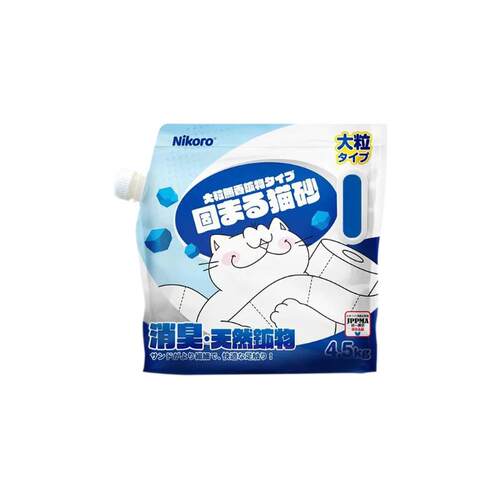 Nikoro妮可露小蓝块矿砂钠基矿石除臭原味混合猫砂新品