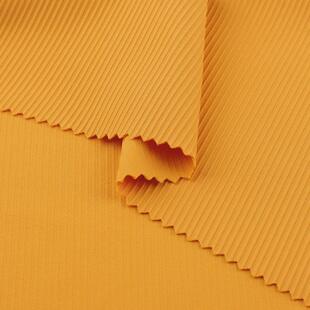 锦氨布弹楼梯布260g锦纶美人条布料加厚坑条罗纹高打底裤面料