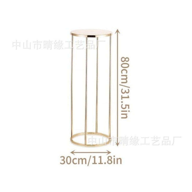 婚庆道具圆形插花主舞台装饰摆件花架桌婚礼堂宴会厅酒店路引