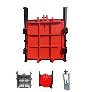 铸铁闸门,铸铁镶铜闸门,手电两用启闭机止水闸门,渠道机闸一体