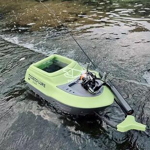 舟天宗路亚溪流引toozoo路亚精致活鱼桶友舟时尚小游艇造型箱