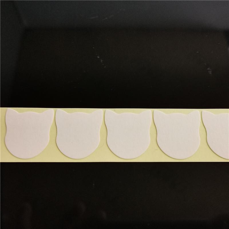 防水贴pet强力双面胶无痕自粘胶软玻璃桌垫无痕贴卡通图形挂钩贴