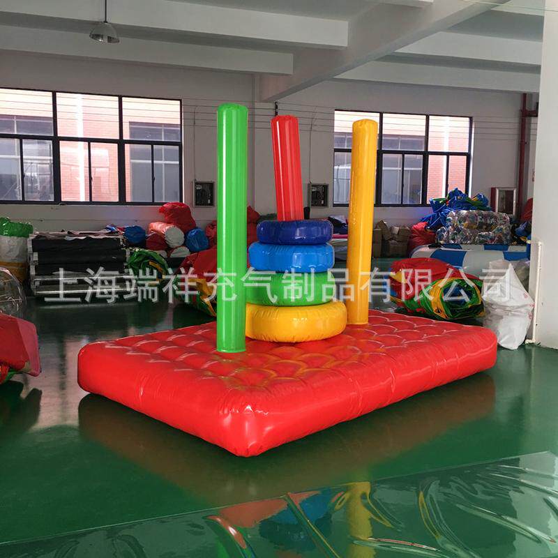 趣味运动会道具汉罗塔旱地龙舟动感五环感统训练器材户外拓展训练
