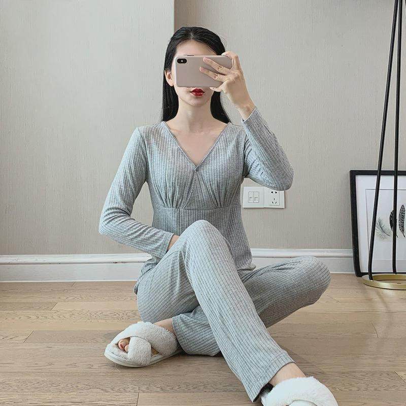 哺乳套装长袖家居服装月子服睡衣喂奶孕妇秋衣产后春秋冬夏季薄款,孕妇装/孕产妇用品/营养,哺乳衣/月子服,淘宝优惠券,粉丝福利购,淘宝优惠卷