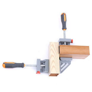 厂家双手柄批发直角夹木工夹具相框鱼缸快速角度夹