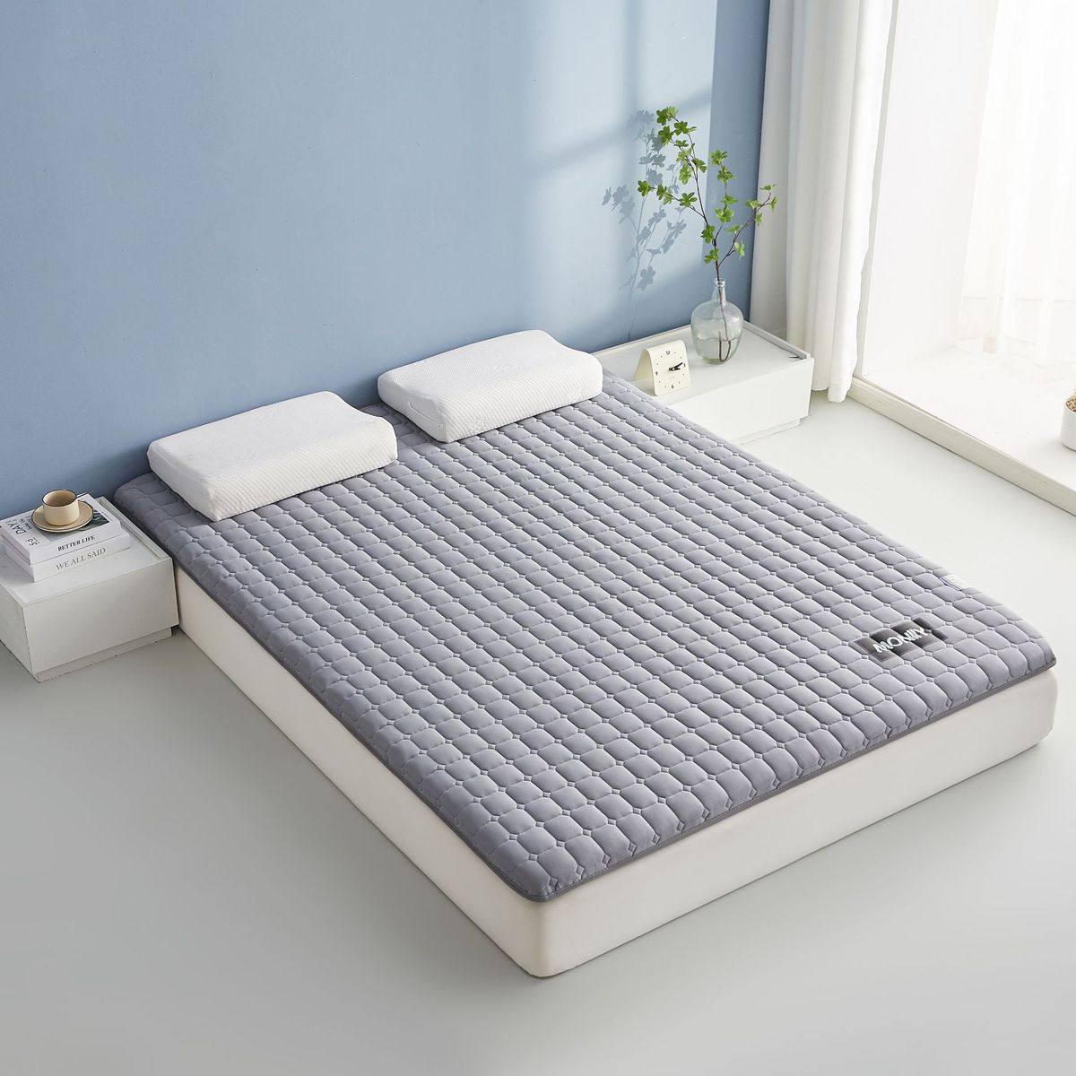 家用床垫褥子不易塌陷加厚卧室软垫租房专用单人防滑睡垫保暖床垫,床上用品,床垫/床褥/床护垫/榻榻米床垫,淘宝优惠券,粉丝福利购,淘宝优惠卷