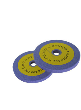 420片皮机磨刀砂轮C420大铲机磨刀砂轮磨刀砂轮蓝色瓦力机砂轮片