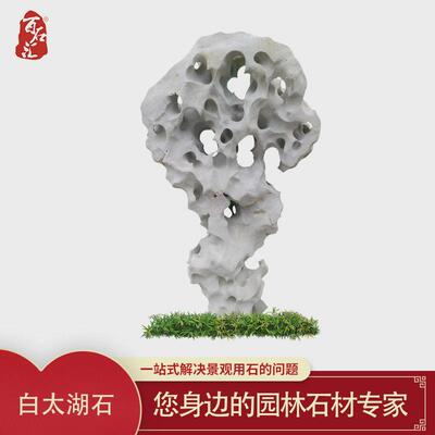 百石汇太湖石直销庭院太湖石造景公园景区点缀石大型白太湖石景石