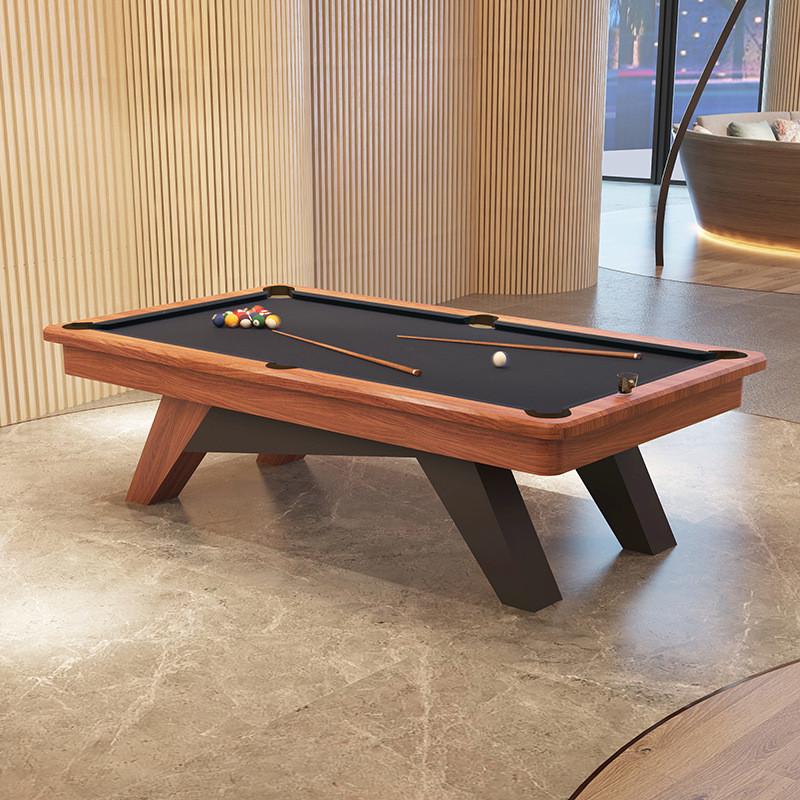 台球桌标准型中式黑八桌球台工厂实木大理石台面案子美式9球桌