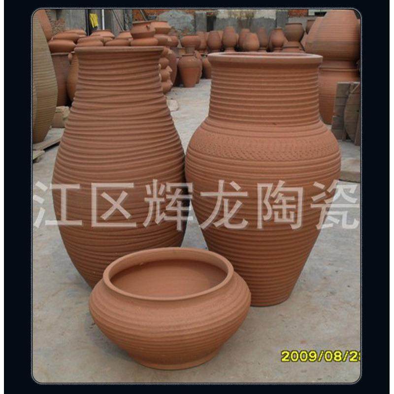紫砂粗陶透气切口撒点大号陶罐盆个性创意时尚兰花月季多肉花盆