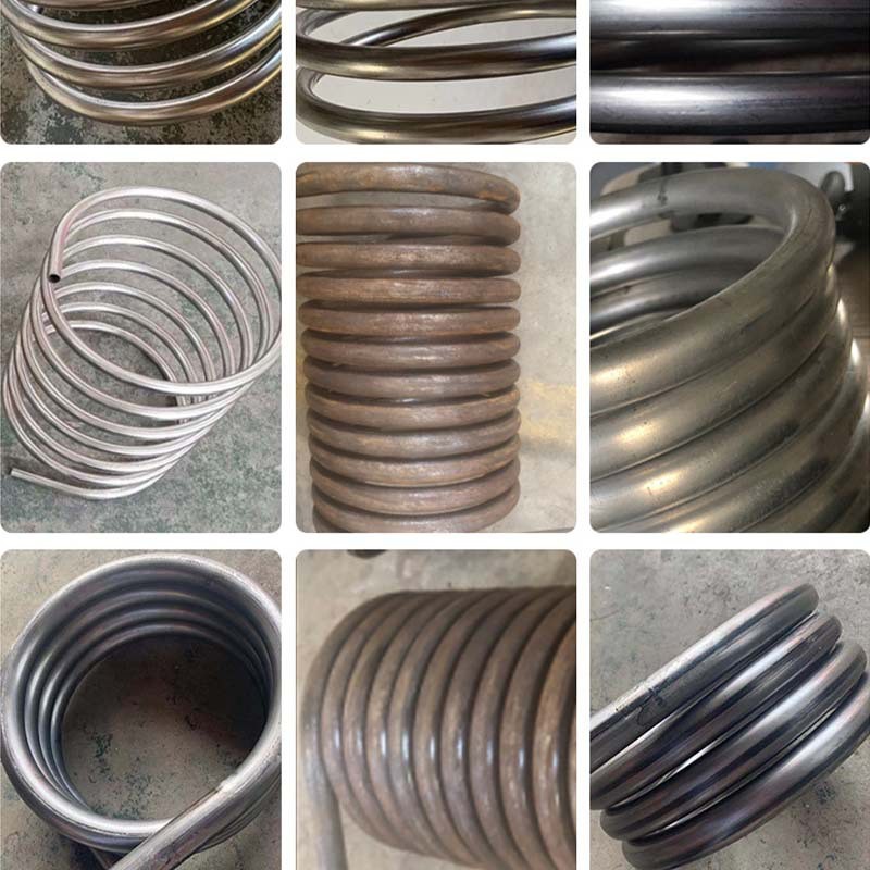 异型管材滚弧机不锈钢钢管液压盘管机半圆管滚圆机方管盘管机