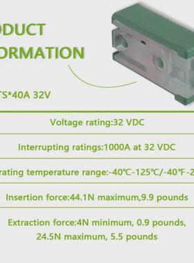 14件15a20a25a30a40a50a60a32v迷你开槽mcase形保险丝盒式套件