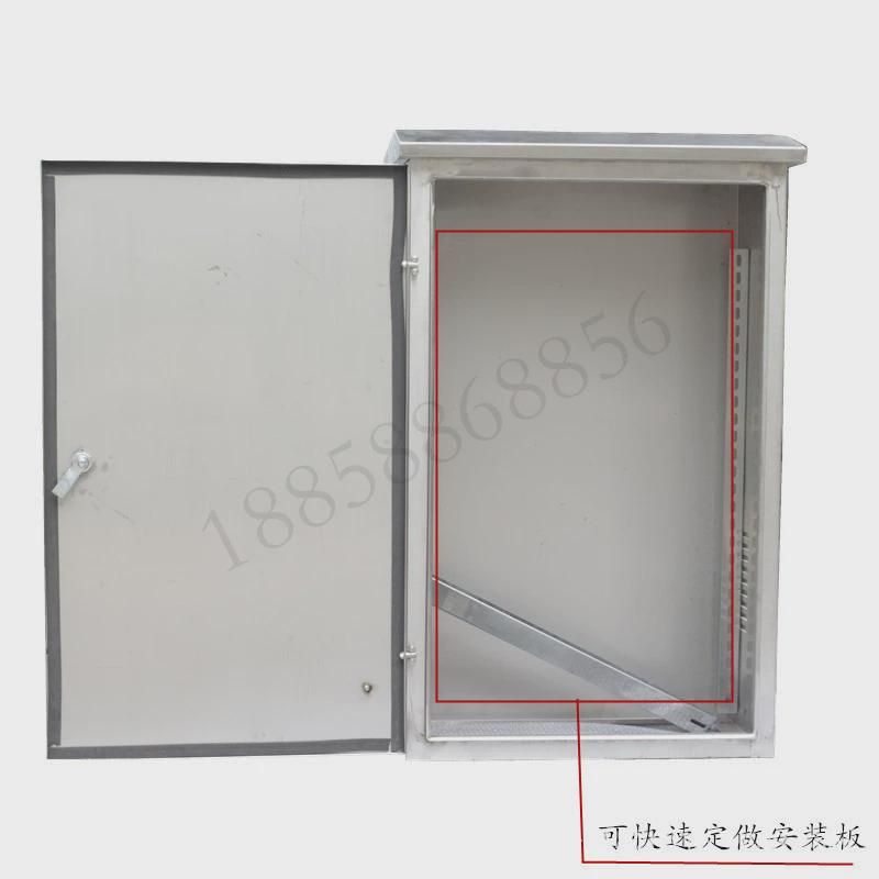 户外不锈钢设备箱落地控制柜室外防水配电柜柜动力柜1200*600*350