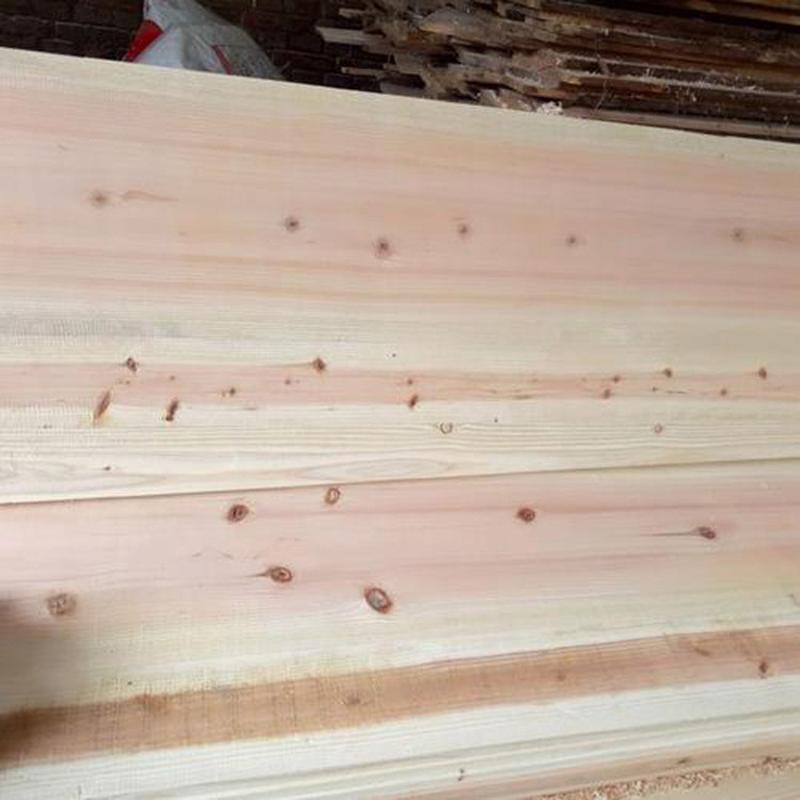 香杉木直拼木板橱柜衣柜床板实木大板指接板家具衣橱扳杉木门芯板