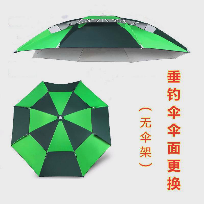 防水钓鱼伞布面更换垂钓伞布大钓渔伞防晒布更折叠钓伞顶布替图片