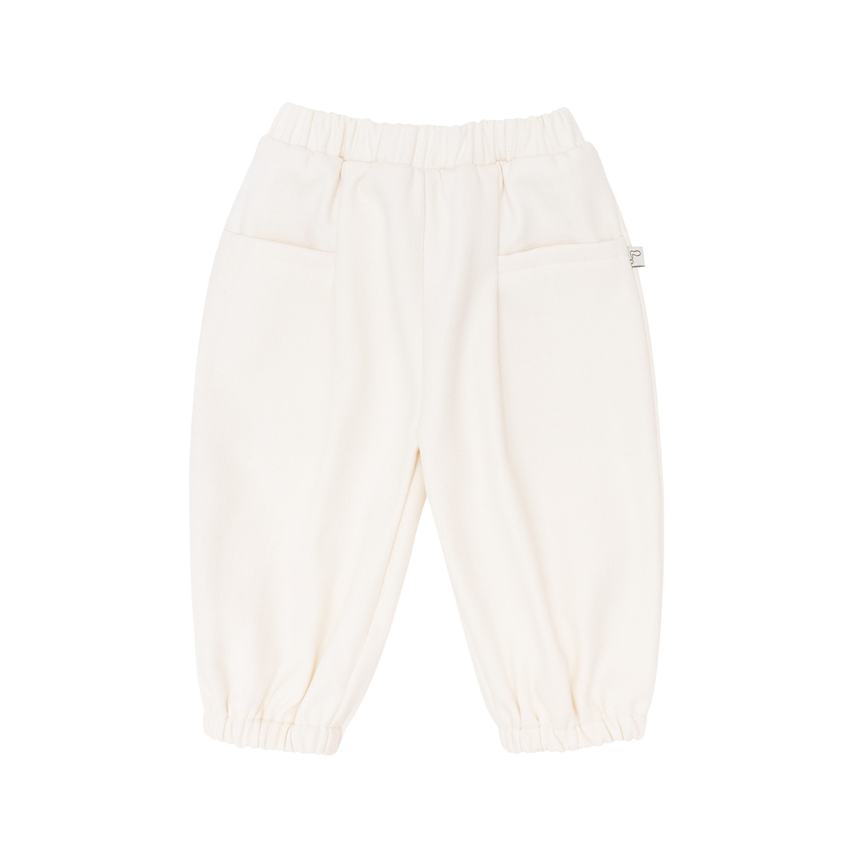 【软牛仔】幼歌婴幼儿摇粒绒柔软牛仔裤保暖加绒复古束脚工装新款