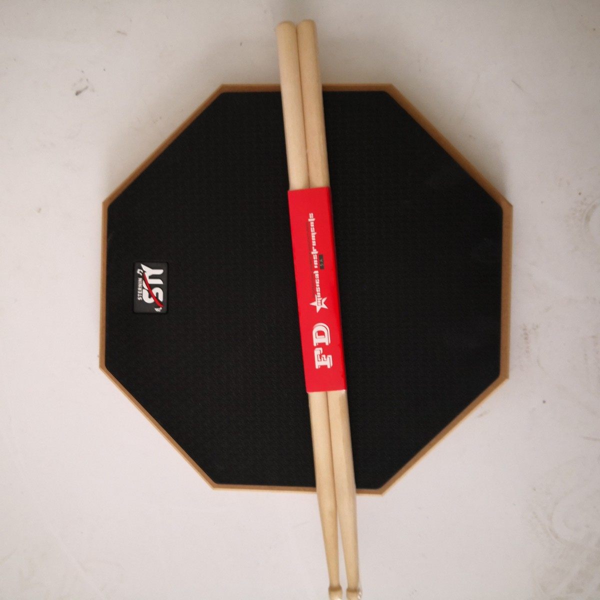 12寸哑鼓练习套装架子鼓哑鼓垫静音垫鼓垫初学入门哑鼓板练习套装,乐器/吉他/钢琴/配件,鼓棒/鼓锤/鼓槌,淘宝优惠券,粉丝福利购,淘宝优惠卷