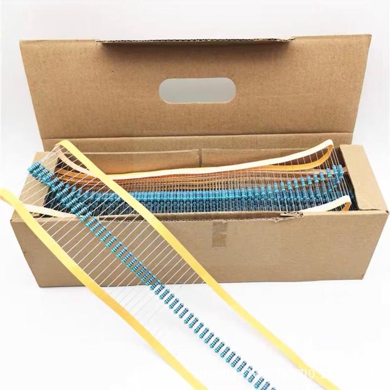 厂家直销现货供应色环电阻1%1w2ws1.5r1.5欧5金属膜直