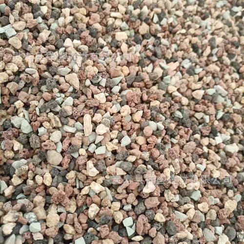 沙石无土栽培彩虹石多肉土铺面拌土用虹彩石颗粒园艺混合土植物