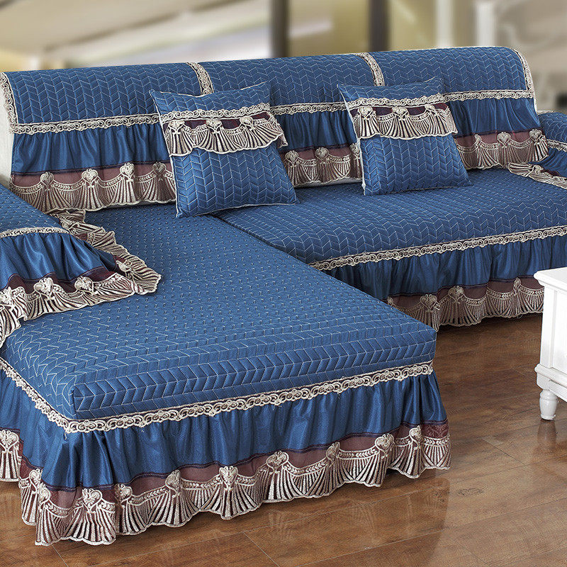 沙发垫四季通用一套坐垫欧式简约盖布防滑沙发套罩全包万能套布艺