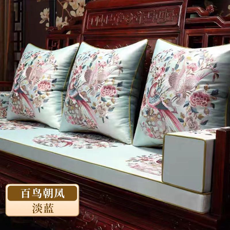 红木沙发坐垫中式新中式太师圈椅实木家具椅子木椅茶椅垫抱枕